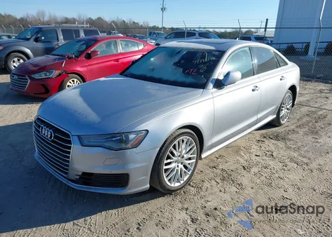 2016 Audi A6 2.0T Premium Plus из США, поврежденный, VIN WAUDFAFC7GN126499